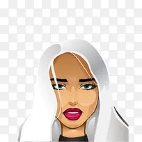 °×·¢ÃÀŮʸÁ¿ËزÄ-¿ÕÈôÍø °×·¢ÃÀŮʸÁ¿ËزÄ-¿ÕÈôÍø