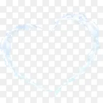 唯美白色爱心创意-空若网 唯美白色爱心创意-空若网