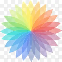 抽象彩色花-空若网 抽象彩色花-空若网