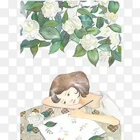 唯美插画-空若网 唯美插画-空若网