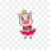 卡通可爱小猪-空若网 卡通可爱小猪-空若网