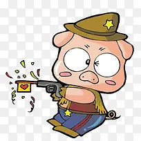 卡通手绘可爱小猪-空若网 卡通手绘可爱小猪-空若网