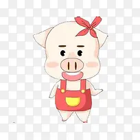 卡通可爱小猪-空若网 卡通可爱小猪-空若网