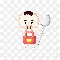 卡通可爱小猪-空若网 卡通可爱小猪-空若网