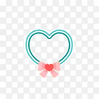 卡通爱心画框-空若网 卡通爱心画框-空若网