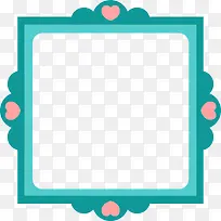 卡通爱心画框-空若网 卡通爱心画框-空若网