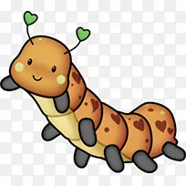 卡通爱心虫子-空若网 卡通爱心虫子-空若网