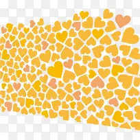 黄色卡通唯美爱心场景-空若网 黄色卡通唯美爱心场景-空若网