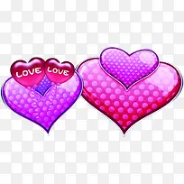 七夕爱心卡通效果-空若网 七夕爱心卡通效果-空若网