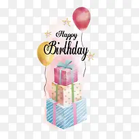 矢量生日礼物-空若网 矢量生日礼物-空若网