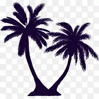 紫色槟榔树-空若网 紫色槟榔树-空若网