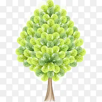 绘画绿树展架图片-空若网 绘画绿树展架图片-空若网