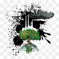 污染 环境 工厂 绿树-空若网 污染 环境 工厂 绿树-空若网