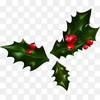 圆形红色绿树装饰-空若网 圆形红色绿树装饰-空若网