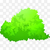 卡通茂密绿树-空若网 卡通茂密绿树-空若网