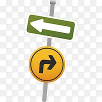 路牌png矢量素材-空若网 路牌png矢量素材-空若网