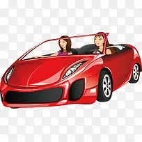 跑车销售手绘-空若网 跑车销售手绘-空若网