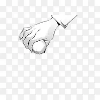 手绘棒球女子手指-空若网 手绘棒球女子手指-空若网