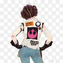 水彩女孩-空若网 水彩女孩-空若网