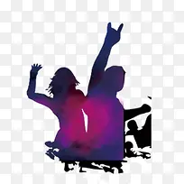 彩色人物 背影-空若网 彩色人物 背影-空若网