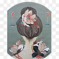 日风插画-空若网 日风插画-空若网