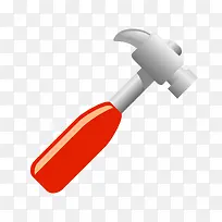 红色锤子PNG矢量-空若网 红色锤子PNG矢量-空若网