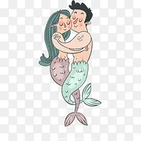 矢量美人鱼-空若网 矢量美人鱼-空若网