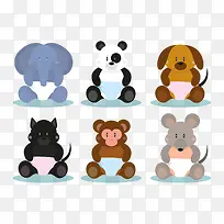 矢量动物-空若网 矢量动物-空若网