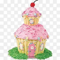 屋子生日蛋糕-空若网 屋子生日蛋糕-空若网