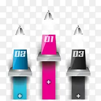 ppt 数字标签-空若网 ppt 数字标签-空若网