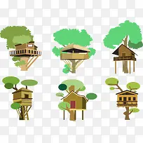 矢量树屋-空若网 矢量树屋-空若网
