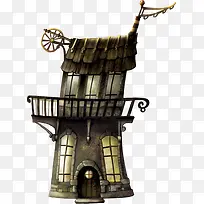 卡通小木屋-空若网 卡通小木屋-空若网