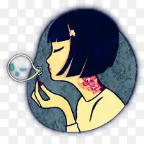 吹泡泡-空若网 吹泡泡-空若网