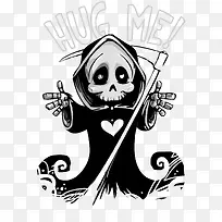 矢量鬼头素材-空若网 矢量鬼头素材-空若网