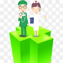 儿童动画卡通医护人员-空若网 儿童动画卡通医护人员-空若网