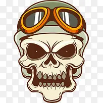 矢量卡通骷髅-空若网 矢量卡通骷髅-空若网