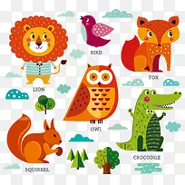 矢量小动物-空若网 矢量小动物-空若网