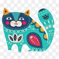 可爱扁平化彩色动物-空若网 可爱扁平化彩色动物-空若网