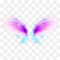 七夕海报卡通效果翅膀-空若网 七夕海报卡通效果翅膀-空若网