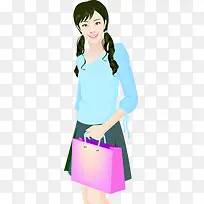 ��ͨ�廭СŮ��Ч��-������