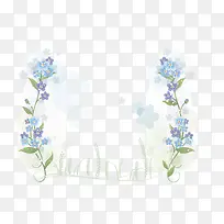 矢量卡通简洁扁平化薰衣草装饰-空若网 矢量卡通简洁扁平化薰衣草装饰-空若网