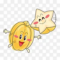 手绘卡通水果人物-空若网 手绘卡通水果人物-空若网