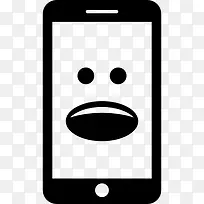 智能手机的表情图标-空若网 智能手机的表情图标-空若网