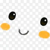 可爱表情笑脸白底图-空若网 可爱表情笑脸白底图-空若网