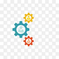 彩色齿轮-空若网 彩色齿轮-空若网