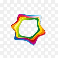 七彩色板矢量素材-空若网 七彩色板矢量素材-空若网