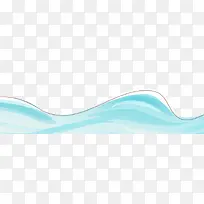 卡通手绘海浪背景-空若网 卡通手绘海浪背景-空若网
