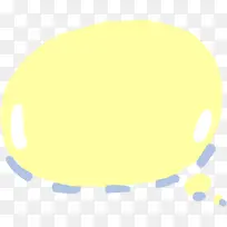 黄色可爱卡通对话框-空若网 黄色可爱卡通对话框-空若网