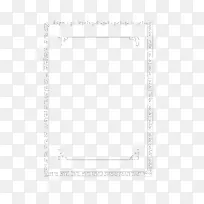 矢量白色边框线框竖边框-空若网 矢量白色边框线框竖边框-空若网