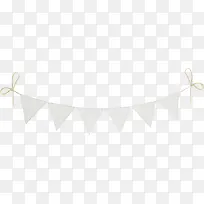 白色小旗边框素材-空若网 白色小旗边框素材-空若网